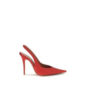 Amina Muaddi Multicolor Silk High Heel Women's Pumps